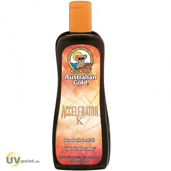 AUSTRALIAN GOLD ACCELERATOR k 250ml Solarium Kosmetik Bräunungslotion