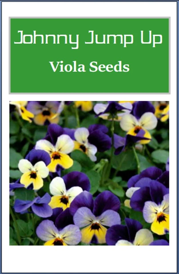 Semillas de viola Johnny Jump Up | NO TRANSGÉNICAS | Reliquia | Semillas de flores frescas Foto 2 de 2