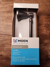 Toilet Paper Holder MOEN Bradshaw Rubbed Bronze Wall Mount. New DN36080RB