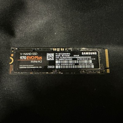 970 EVO Plus SAMSUNG SSD 250GB NVMe M.2 Solid State Drive