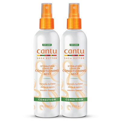 Leave-In Conditioning Mist with Pure Shea Butter, 8 Fl Oz (Pack of 2)