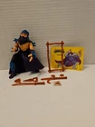Vintage 1988 TMNT Shredder 100% COMPLETE MINT COND & PAINT + Vtg PIZZA POINT