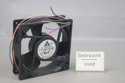 Delta Electronics EFB1324SHE-EP Axiallüfter 127x127x38mm 18W 24VDC 1,38A Used