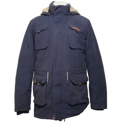 Alpine pro, Parka, Herren, Größe: M, MCTP002, Blau, Baumwolle/Nylon #74O
