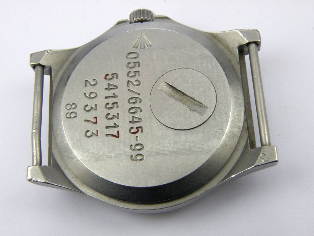Genuine Army Issue CWC G10 Watch 1990 Fully Working 0552/6645-99