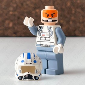 🌈 LEGO Clone Trooper Pilot Captain Jag (Phase 2) sw0265 Minifigure sw265 8088