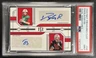 DYLAN RAIOLA JULIAN SAYIN PSA 9 2024 NATIONAL TREASURES COLLEGIATE DUAL AUTO /25