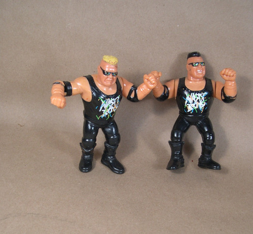 The Nasty Boys Brian Knobbs, Jerry Sags Hasbro WWF...