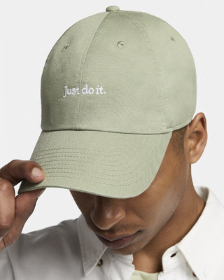 NEW Size M/L Nike Club Cap Strapback Green White Dad Hat NWT