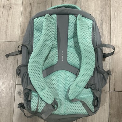 north face backpack sale borealis zing gray surf green The North Face Women's Borealis Backpack Zinc Grey/Surf Green Hiking  Daypack
