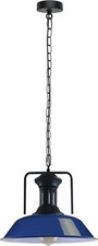 Vintage Industrial Metal Ceiling Pendant Light Shade E27 | Retro Loft Lamp UK