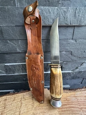 Widder Solingen Germany altes Messer Jagdmesser - Bild 1 von 4