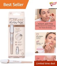 Ultra-Precise Stray Hair Remover with Micro-Blade for All Skin Types - Painless