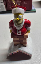 The Simpsons Homer Simpson Santa Chimney Christmas Ornament Kurt Adler 2005