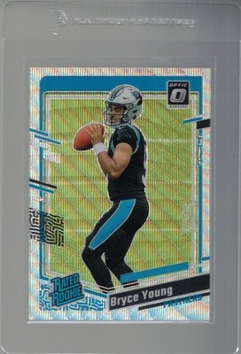 2023 Panini Donruss Optic - Rated Rookie Bryce Young #213 Wave Prizm /300 (RC)