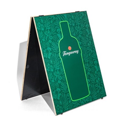 Tanqueray Kundenstopper Kreidetafel Klappaufsteller A Frame 49x80cm Werbetafel