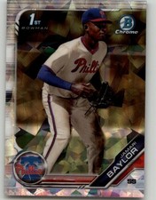 2019 Bowman Draft Sapphire Edition Jamari Baylor #BDC-41 Philadelphia Phillies