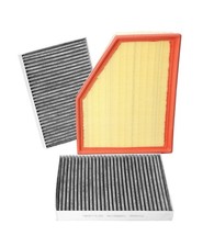 3X Engine Cabin Air Filters For 2017-24 BMW X5 X6 X7 530i 540i 840i 13718577170