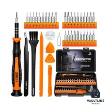 Precision Screwdriver Set 40Pcs with CRV Bits and Spudgers