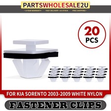 20x 14.3mm Nylon Clips Retainer Molding Clip W Sealer For Kia Sorento 2003-2009