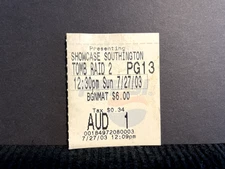 Vintage Movie Ticket Stub Tomb Raider 2