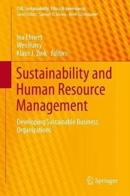 Sustainability and Human Resource Management: Developing Buch Springer