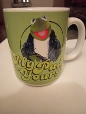 Official Disney The Muppets, Kermit The Frog Green Mug/ Coffee Cup *New&Boxed*