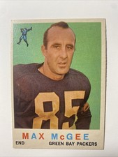 1959 Topps Set-Break # 4 Max McGee RC NR-MINT Clean!