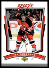 2007-08 Upper Deck MVP Jay Pandolfo New Jersey Devils #99