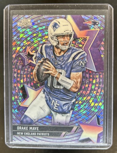 2025 Topps Cosmic Chrome Drake Maye Base (RAW)