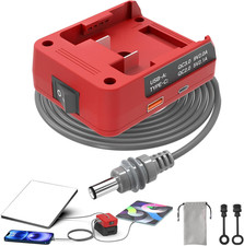 Starlink Mini Battery Adapter - Compatible with Milwaukee M18 Batteries, 5Ft 18A