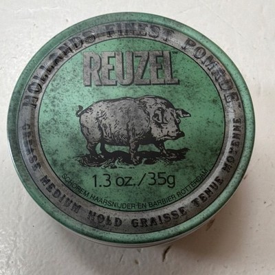 Reuzel Holland's Finest Medium Hold Hair Pomade Green Pomade 1.3 oz / 35g