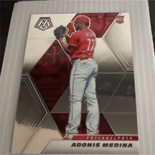 Panini 2021 Mosaic Adonis Medina #231 Philadelphia Phillies Rookie Baseball Card