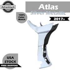 Advanblack Atlas Silver Metallic Fairing Spoiler Kit For FLTRX Harley Road Glide