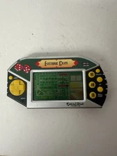 Vintage Electronic Craps Handheld Portable Video Game Gambling Casino Excalibur
