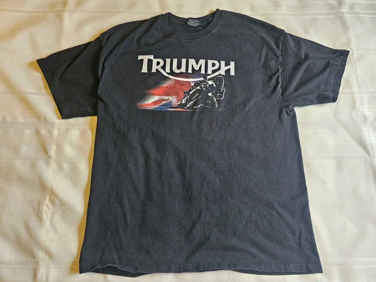 Triumph for | 90s モーター Homens ビンテージ トライアンフ Tシャツ 