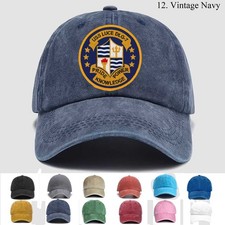 Customized Embroidered Hat Uss Luce Dlg-7 Pride Power Knowledge Ship,Trucker Hat