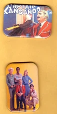 CAPTAIN KANGAROO    2 REFRIGERATOR MAGNET  2" X 3"  WITH ROUNDED CORNER