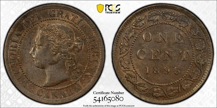 貨幣 1859  Large Cent ICCS MS62 RB MS 62 Graded Canadian Large Cents for sale | eBay