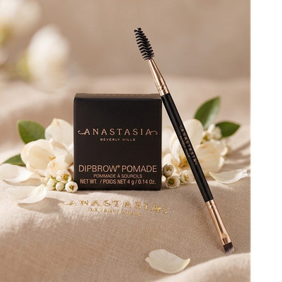 Anastasia Beverly Hills Dipbrow Pomade Soft Brown Eyebrow Definer Brush 0.14oz