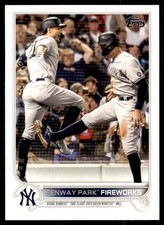 2022 TOPPS* FENWAY PARK FIREWORKS. NEW YORK YANKEES. #399