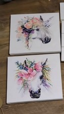 Unicorn Wall Art set of 4