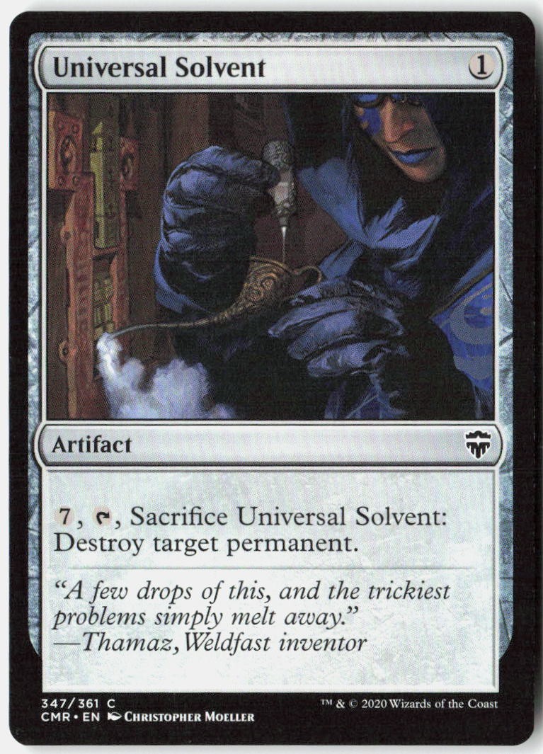 Magic - Universal Solvent Commander Legends [CMR - 347] NM Common
