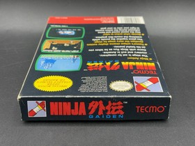 Ninja Gaiden Nintendo NES 1989 Complete CIB Tested Excellent Near Mint Condition