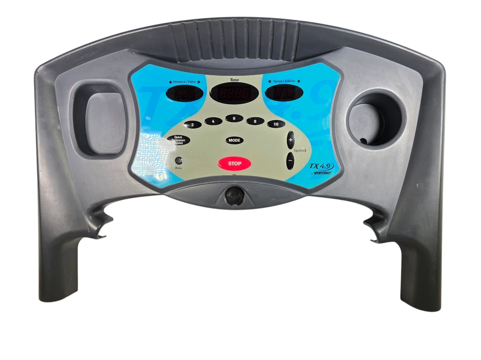 Placa de exhibición de consola de cinta de correr Sportcraft TX4.9 Foto 2 de 4