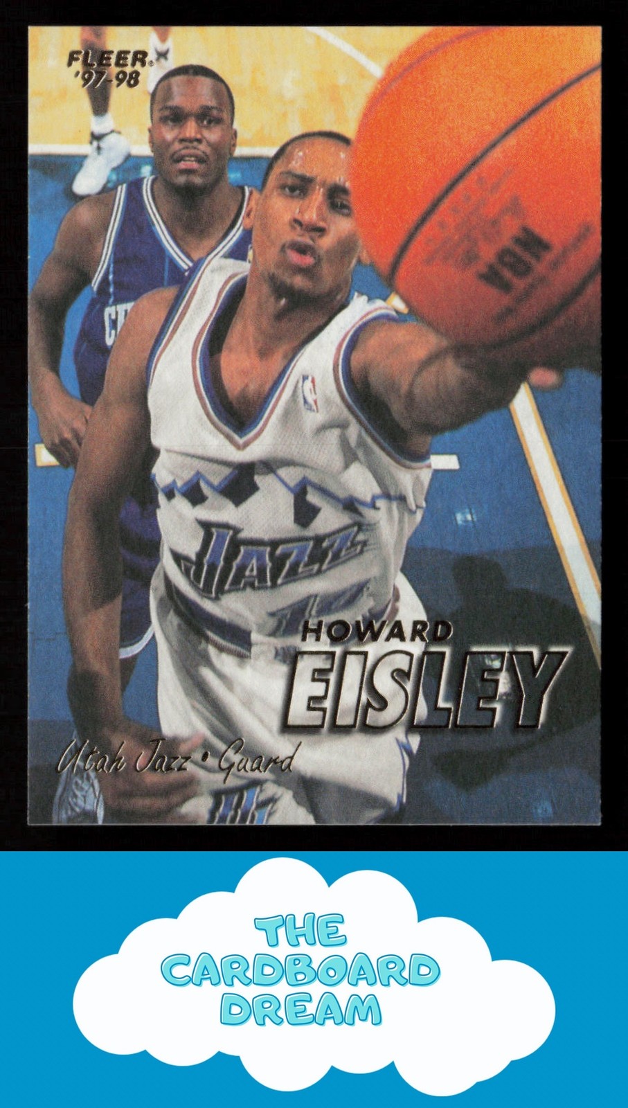 Howard Eisley 1997-98 Fleer #288 Utah Jazz Basketball Card