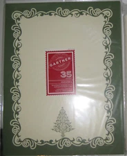 70  Christmas Stationery *Green Swirl Tree* Letterhead  79234