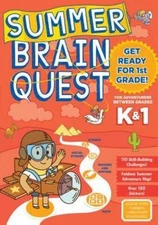 Summer Brain Quest: Between Grades K - 0761189165, paperback, Workman Publishing