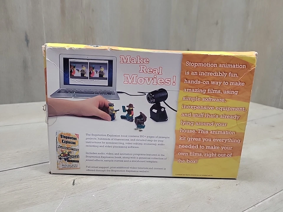 Stopmotion Explosion: Stop Motion Animation Kit W/ Full HD 1080P Camera - Image 3 of 4