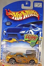 2002 Hot Wheels #41 First Edition 29/42 SUPER TSUNAMI Drk Gold w/Gry Wing w/Pr5 